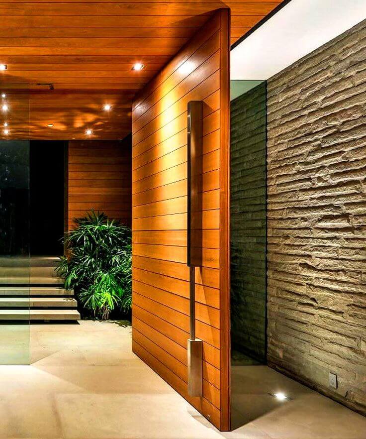 Wooden Pivot Door